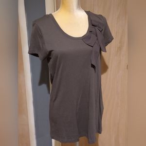 Gap Bow grey tee shirt